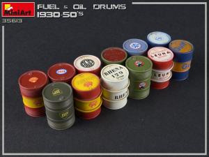1:35 Fuel & Oil Drums 1930-50s