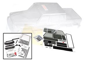 Traxxas Body Mercedes G 63 TRX-6 Clear TRX8825