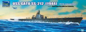 1:200 USS Gato & OS2U-3 Kingfisher Plane