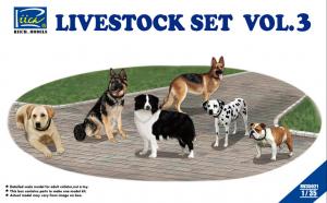 1:35 Livestock Set Vol.3 (six dogs)