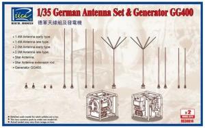 1:35 German Antenna Set & GG400 Generator
