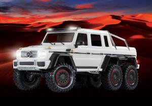 Traxxas TRX-6 Mercedes-Benz G63 AMG 6X6 TQi 2.4G RTR White TRX88096-4-WHT
