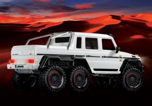 Traxxas TRX-6 Mercedes-Benz G63 AMG 6X6 TQi 2.4G RTR White TRX88096-4-WHT