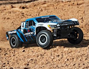 Traxxas Slash 4x4 VXL RTR TQi TSM Vision - w/o Battery & Charger TRX68086-4-VISN