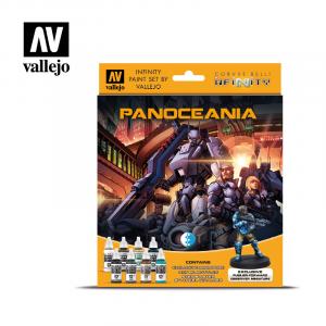 Infinty Panoceania Paint Set (16x17ml) + figure