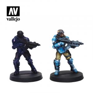 Infinty Panoceania Paint Set (16x17ml) + figure
