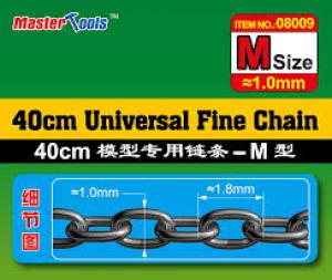 40CM Universal Fine Chain M Size 1.0mmX1.8mm