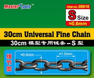 30CM Universal Fine Chain S Size 0.6mmX1.0mm