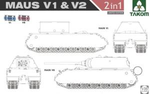 1/35 Maus V1 & V2  2 in 1 (Limited Ed.)