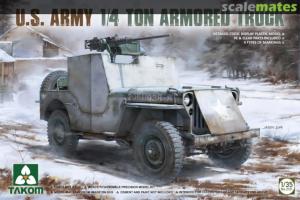 1/35 U.S. Army 1/4 ton armored  truck 