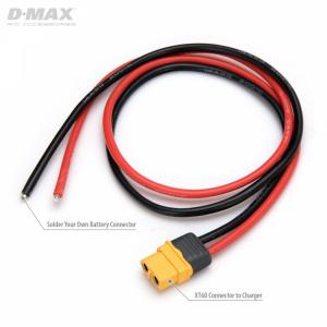 Charging Lead w/o Connector to XT60 14AWG 500mm
