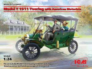 1:24 Model T 1911 Touring with figures