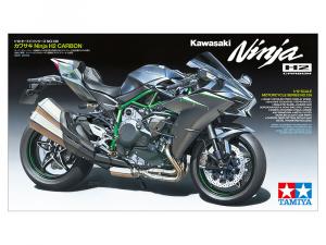 Tamiya 1/12 Kawasaki Ninja H2 Carbon pienoismalli