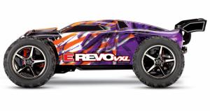 Traxxas E-Revo 1:16 VXL 4WD RTR TQi TSM TRX71076-3-PRPL