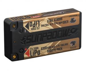 Li-Po Battery 1S 3,7V 6300mAh 130C Shorty U-LCG Gold