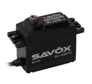 SC-1258TG Servo 12Kg 0,08s Coreless Black Edition