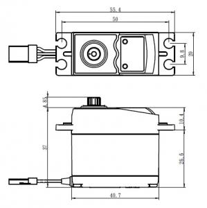 Servo SG-0351  4,1Kg 0,17s