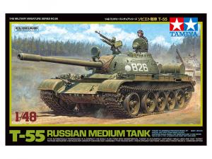 Tamiya 1/48 Russian Medium Tank T-55 pienoismalli