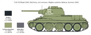 Italeri 1/72 T-34/76 MODEL 1943
