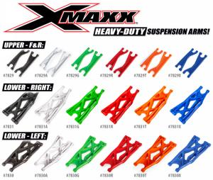 Traxxas Suspension Arm Upper F/R, R/L HD Green (2) X-Maxx TRX7829G