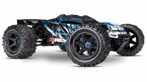 Traxxas E-REVO Brushless 4WD TQi TSM w/o Batt & Charger Blue TRX86086-4-BLUE