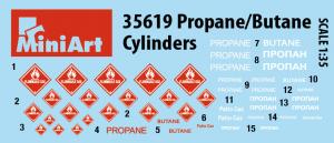 1:35 Propane/Butane Cylinders