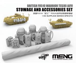 1:35 FV510 Warrior TES(H) AIFV Stowage And Accessories Set (RESIN)