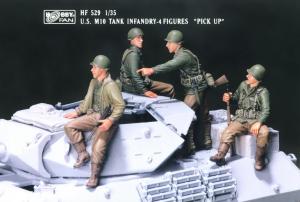 1:35 U.S. M10 Tank Infantry "pick up"