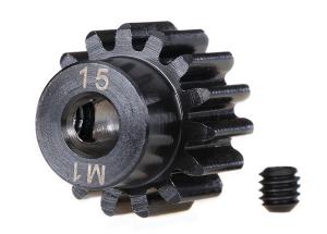 Traxxas Pinion Gear 15T 1.0M Pitch for 5mm Shaft (Machined) TRX6487R