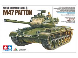 Tamiya 1:35 WEST GERMAN TANK M47 PATTON pienoismalli