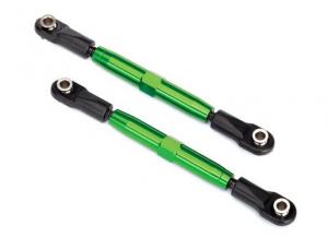 Traxxas Turnbuckle Complete Alu Green Camber Link 73mm (2) TRX3644G