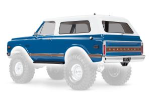 Traxxas Body Chevy Blazer ´72 Blue/White Complete TRX9111X