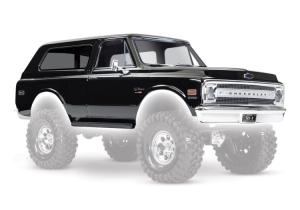 Traxxas Body Chevy Blazer Â´69 Black Complete TRX9112X