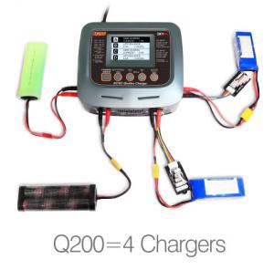 Laturi SkyRC Q200 Quad-Charger 240VAC/12VDC