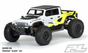 Jeep Gladiator Rubicon Clear Body SC and 1:8 MT