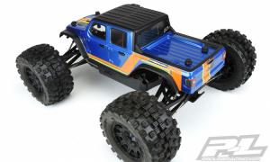 Jeep Gladiator Rubicon Clear Body SC and 1:8 MT