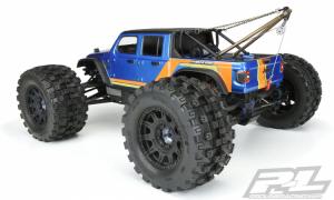 Jeep Gladiator Rubicon Clear Body SC and 1:8 MT