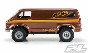 70's Rock Van Clear Body for 12.3" (313mm) Wheelbase Scale C
