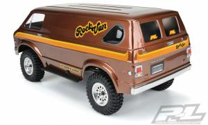 70's Rock Van Clear Body for 12.3" (313mm) Wheelbase Scale C