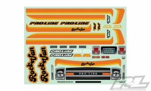 70's Rock Van Clear Body for 12.3" (313mm) Wheelbase Scale C