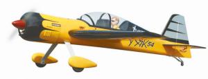 Yak 54 (.91-1.25 2/4-Stroke) 20cc Gas 1.61m ARF