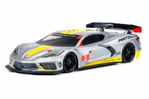 Chevrolet Corvette C8 Clear Body for 190mm TC