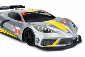 Chevrolet Corvette C8 Clear Body for 190mm TC