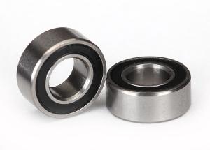 Traxxas Ball Bearing 5x10x4mm Black Rubber Seal (2) TRX5115A