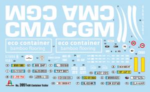1/24 40’ CONTAINER TRAILER 