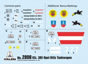 Italeri 1/48 Opel Blitz Tankwagen Kfz.385