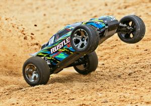 Traxxas Rustler VXL 2WD 1/10 RTR TQi TSM Yellow w/o Batt/Charger TRX37076-4-YLW