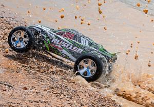 Traxxas Rustler 2WD 1/10 RTR TQ Green - With Batt/Charger TRX37054-1-GRN