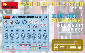 1:35 French Petrol Station 1930-40s