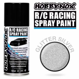 Glitter Silver R/C Racing Car Spar Paint 150 ml